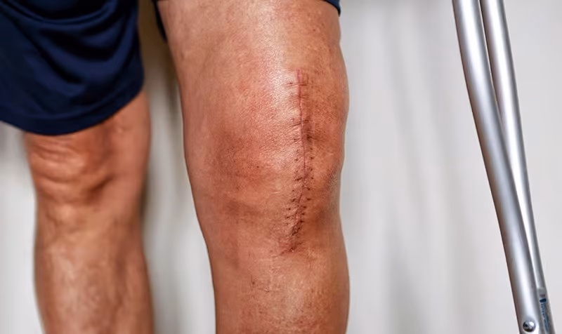 Knee and hip injuries in Wichita, KS. Image